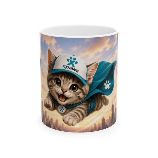 Xpaws Superhero  Mug (11oz, 15oz)