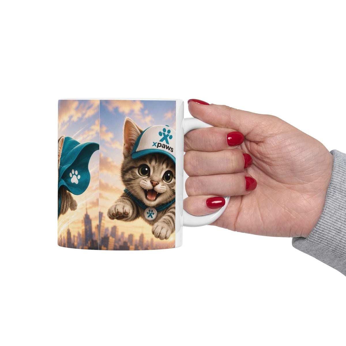 Xpaws Superhero  Mug (11oz, 15oz)